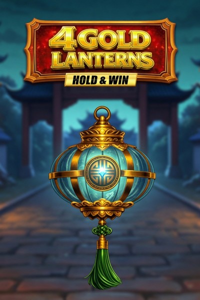 Machine 4 Gold Lanterns Hold & Win sur Casinova Casino